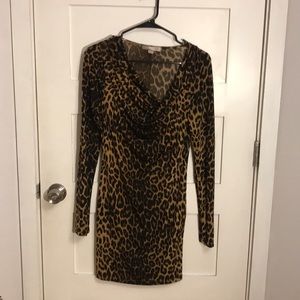 Cheetah Print Dress